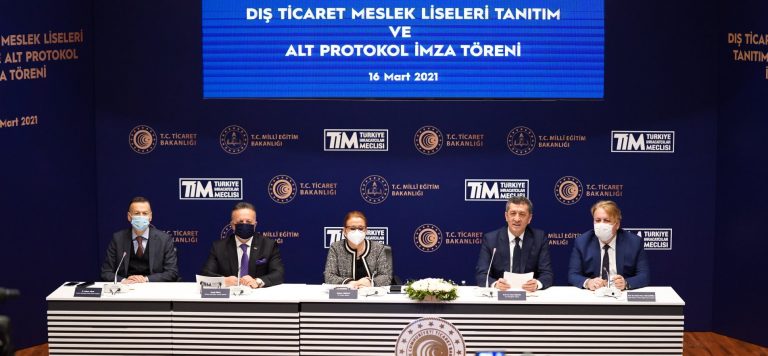 Dış Ticaret Meslek Liseleri için imzalar atıldı
