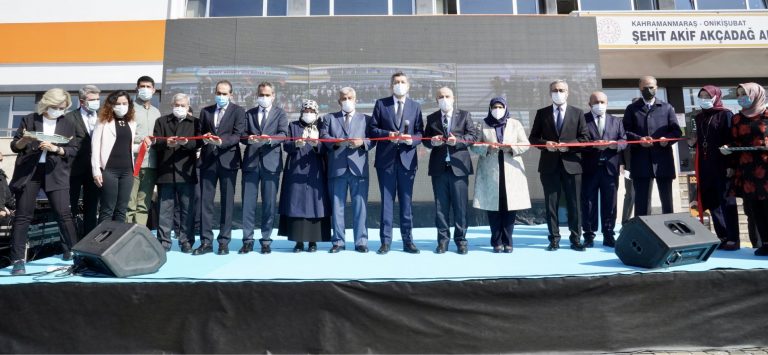 Bakan Selçuk, Kahramanmaraş’ta 20 yeni okul ve Tasarım Beceri Atöyesi’nin açılışını yaptı