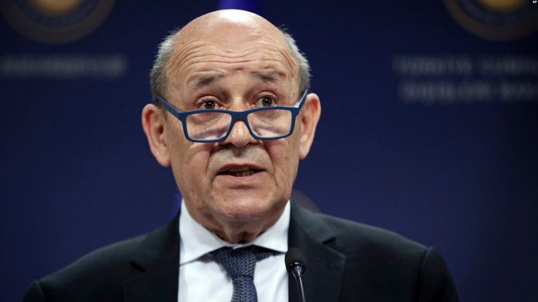 Çavuşoğlu Fransa Dışişleri Bakanı’yla Görüştü