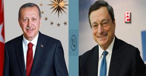 Cumhurbaşkanı Erdoğan, İtalya Başbakanı Draghi ile görüştü