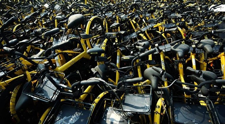 Çin’in bisiklet mezarlıklarıyla dolu şehirleri