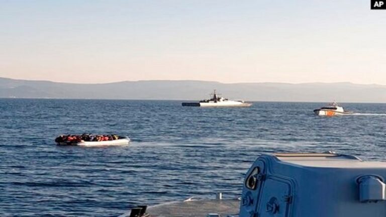 Midilli Açıklarında Türk ve Yunan Gemileri Arasında Sürtüşme