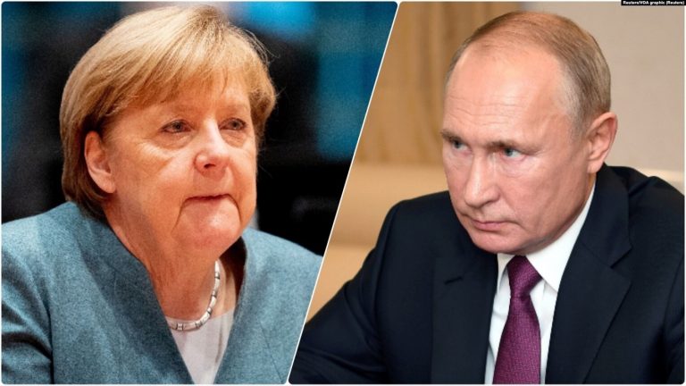 Merkel ve Putin Ukrayna’nın Doğusundaki Krizi Görüştü