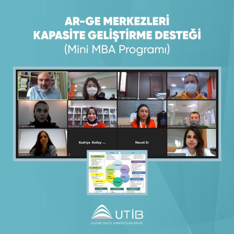 UTİB’de firmalara ‘İş Modeli Üretme Eğitimi’ verildi