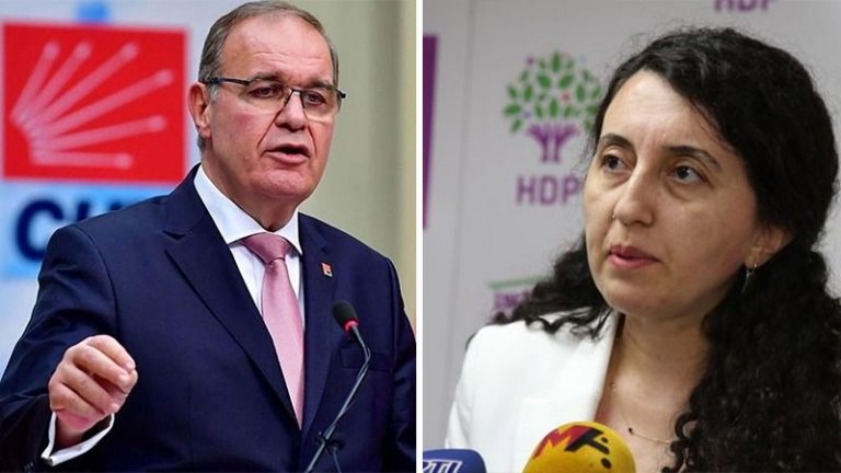 CHP ve HDP sözcüleri arasında tartışma