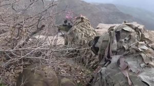 Hudut kartallarının Irak sınırında zorlu vatan nöbeti