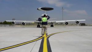 Türk savaş uçakları ile NATO’nun AWACS uçakları ortak eğitim yaptı