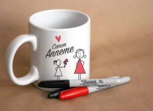 Sharpie ile annenize özel hediyeler tasarlayın