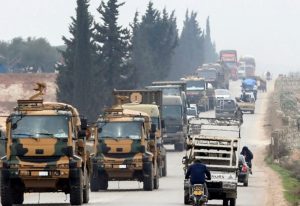 İdlib’te Türk Askeri Konvoyuna Roketli Saldırı