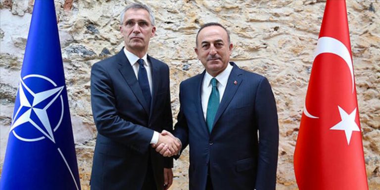 Çavuşoğlu, NATO Genel Sekreteri Stoltenberg ile görüştü
