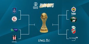 ING Basketbol Süper Ligi’nde Play-Off Heyecanı 13 Mayıs’ta Başlıyor