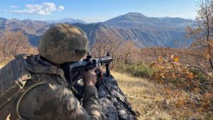 Irak’ın kuzeyinde 2 terörist etkisiz hale getirildi