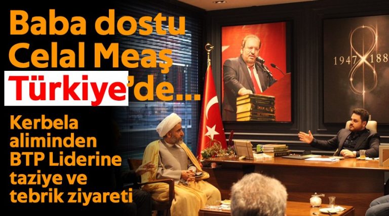 Irak’tan Bağımsız Türkiye Partisi (BTP) liderine ziyaret …