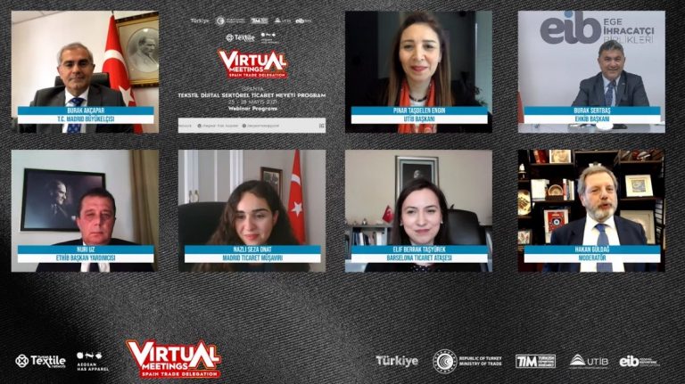 Hazır Giyim ve Tekstil Sektörü, İspanya ile bağlarını dijitalde geliştiriyor