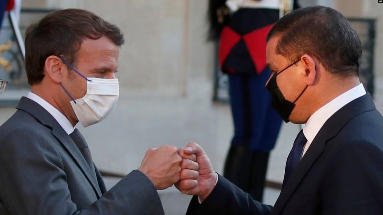 Macron Ermenistan ve Libya Başbakanları ile Görüştü