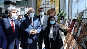 Kırgızistan’ın bağımsızlığının 30. yılında TBMM’de fotoğraf sergisi açıldı