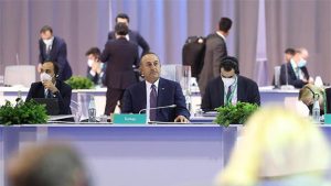 Bakan Çavuşoğlu Suriye konulu toplantıya katıldı