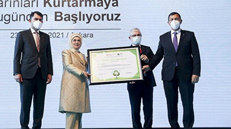 Roketsan’a “Sıfır Atık Belgesi” verildi