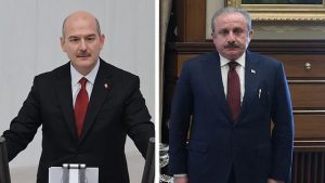 TBMM Başkanı Şentop, Bakan Soylu’yu kabul etti