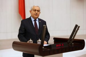 İYİ Parti İstanbul Milletvekili Hayrettin Nuhoğlu, ‘Siz kimsiniz ki Türk’ silmeye çalışacaksınız?’