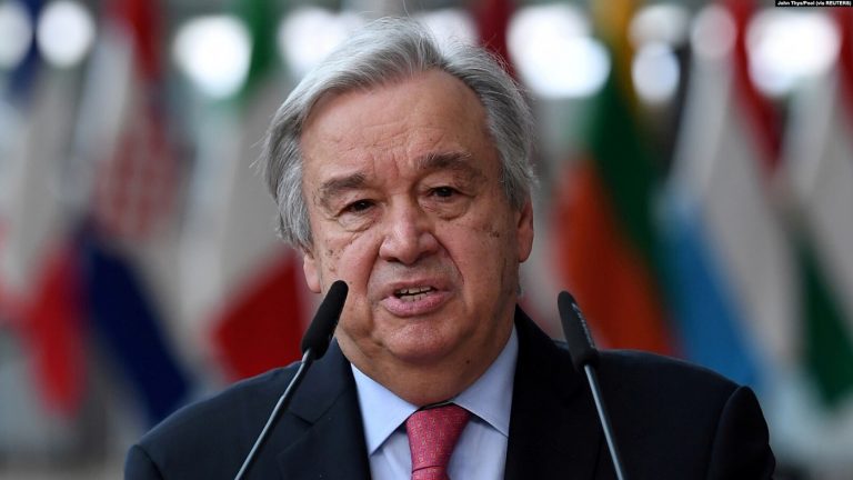 Guterres: “Maraş’la İlgili Açıklamalar Kaygı Verici”