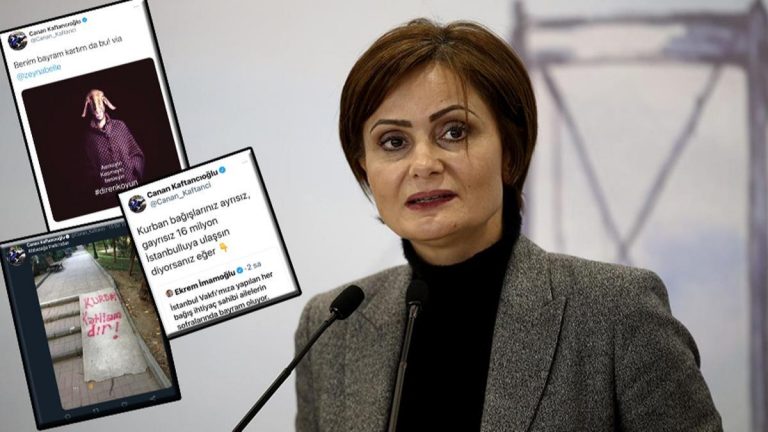 Kaftancıoğlu’nun iki yüzlülüğü… ‘Diren Koyun’dan kurban bağışına destek çağrısı