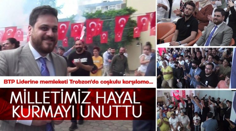 Bağımsız Türkiye Partisi (BTP) Genel Başkanı Hüseyin Baş, ‘Milletimiz hayal kurmayı unuttu’