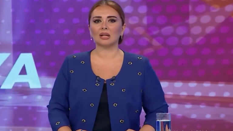 Türkiye’deki yangın haberlerini sunan Azerbaycanlı spikerden duygusal anlar