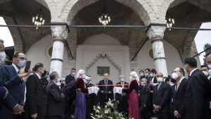 Erdoğan Başçarşı Camii’nin açılışını yaptı