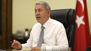 Bakan Akar: Yunanistan’ın anlaşmalara aykırı hareketleri göz ardı ediliyor