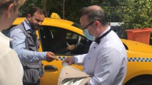 Taksi şoförü 1 kilometreye 200 lira istedi