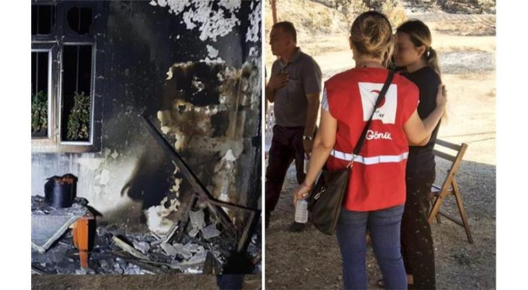 Mersin’de Çeyizi Yanan Genç Kıza Kızılay Destek Çıktı