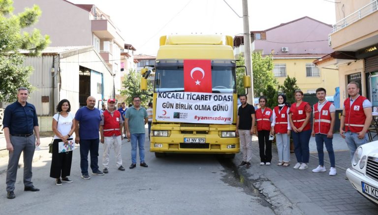 KOTO, yangın bölgelerine 4 yardım tırı gönderdi: Gün birlik olma günü