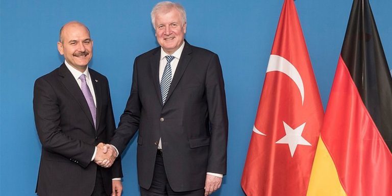 Almanya İçişleri Bakanı Horst Seehofer, mevkidaşı Bakan Süleyman Soylu’yla görüştü