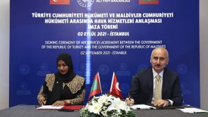 Türkiye ile Maldivler arasında “Hava Hizmetleri Anlaşması” imzalandı