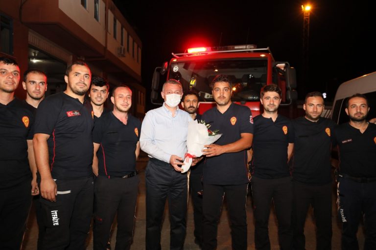 Kocaeli Büyükşehir Belediye Başkanı Doç. Dr. Tahir Büyükakın; Kocaeli İtfaiye teşkilatımızın çıtası yükseliyor