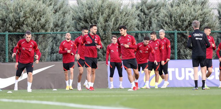 A Millî Takımımız, Norveç maçı hazırlıklarını tamamladı