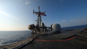 TCG GÖKÇEADA fırkateyni hedefi başarıyla vurdu