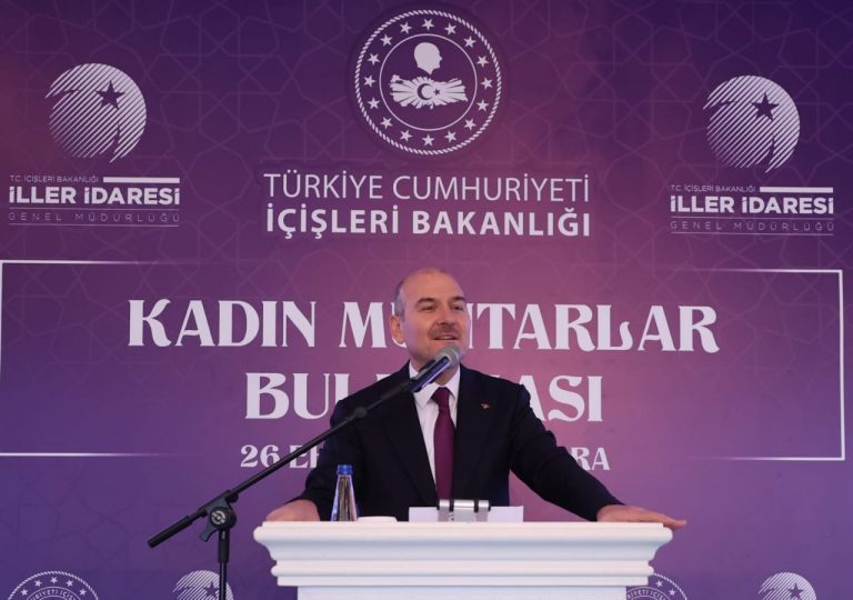 Bakan Soylu Kadın Muhtarlar Derneği 3’üncü Genel Kongresi’ne Katıldı