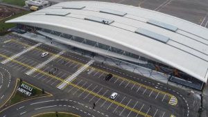 TRT Haber Füzuli Uluslararası Havalimanı’nda