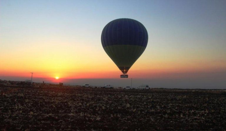 ‘Tarihin sıfır noktası’ Göbeklitepe’de balon uçuşları başladı