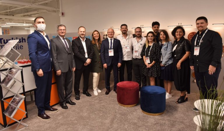 ABD’de düzenlenen Textile Show’a katılan firmalar Türk rüzgarı estirdi