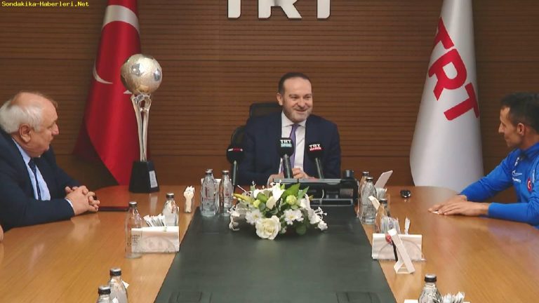 Ampute Futbol Milli Takımı’ndan TRT’ye ziyaret