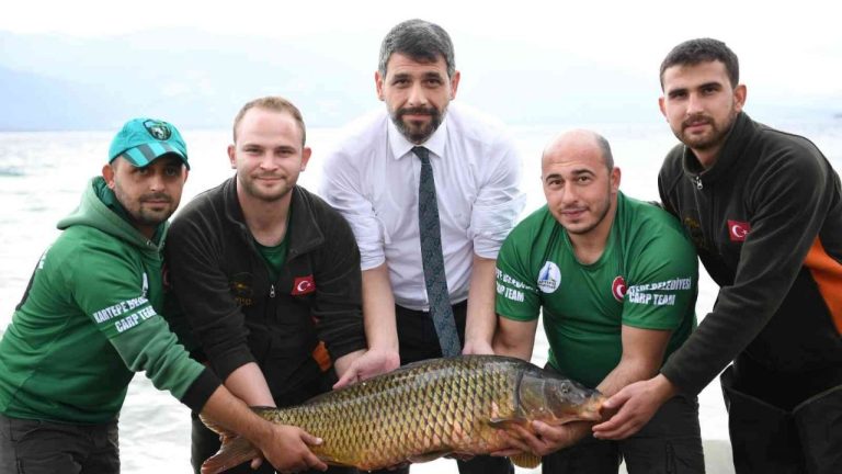 Kocaeli Kartepe’de Uluslararası Sazan Tutma Yarışması bugün