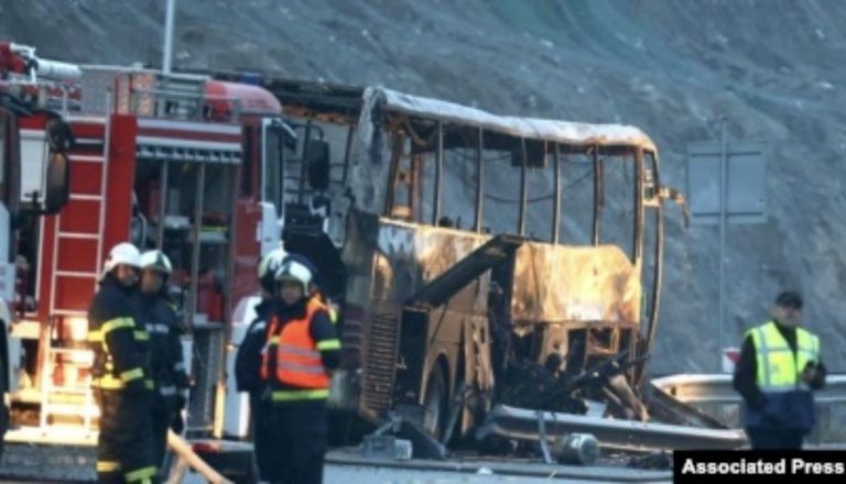 Bulgaristan’da Otobüs Kazası: 45 Ölü