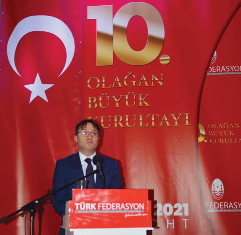 Hollanda Türk Federasyon (HTF) 10’ncu Olağan Kurultayı’nda Murat Gedik’ yeniden başkan seçildi  