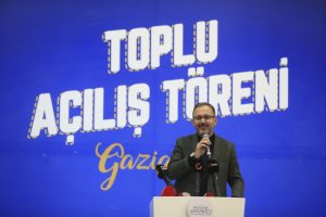 Bakan Kasapoğlu Gaziantep’de Toplu Açılış Törenine Katıldı