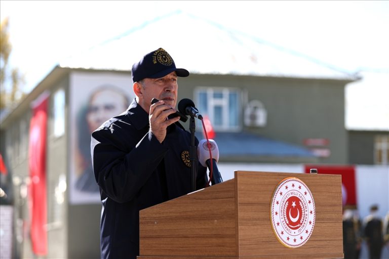 Millî Savunma Bakanı Hulusi Akar, Sancak Tevdi Töreni’nde Konuştu