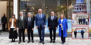 Bakan Ersoy Beyoğlu Belediyesi İstiklal Sanat Galerisi’ni Ziyaret Etti