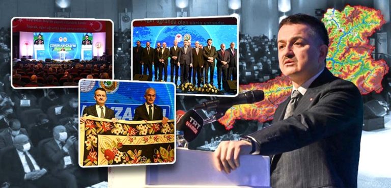 Bakan Pakdemirli, Çoruh Nehri Havzası rehabilitasyon projesinin kapanış toplantısında konuştu